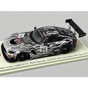 1/43 スパーク SB268 メルセデスAMG GT3 Ramレーシング 2nd Pro-Am C...