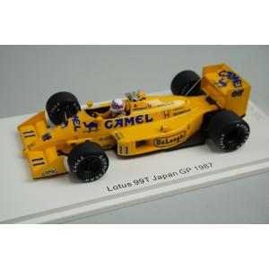 ミニチャンプス 1/43 ロータス ホンダ 99T 1987年 モナコGP初優勝