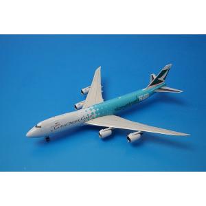 1/400 B747-8F キャセイパシフィックカーゴ 香港トレーダー B-LJA ※メタルスタンド...