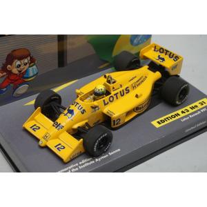 F1 ミニカー 1/43 ロータス 99T モナコGP 1987 アイルトン セナ
