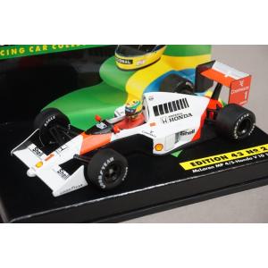 1/43 ミニチャンプス マクラーレン MP4/5 ホンダ V10 1989 A.セナ #1 ASC...