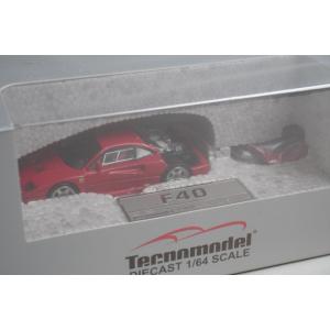 新品 TM64-01A テクノモデル 1/64 フェラーリ F40 LM プレスバージョン 1996...