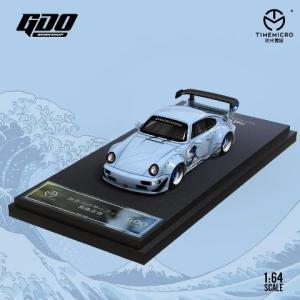 予約  TimeMicro X GDO 1/64 ポルシェ Porsche RWB 964 KANAGAWA SURFING 葛飾北斎 限定 999台
