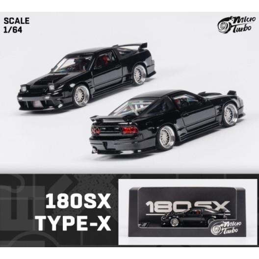 予約  Micro Turbo 1/64 日産 nissan 180SX TYPE-X Metall...