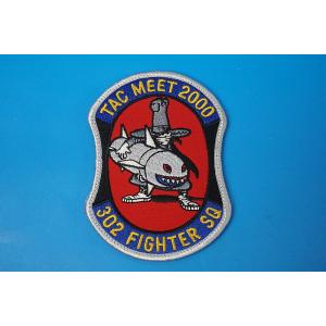 ワッペン JASDF 航空自衛隊 第302飛行隊 TAC MEET 戦競 2000年 スプーク ベル...
