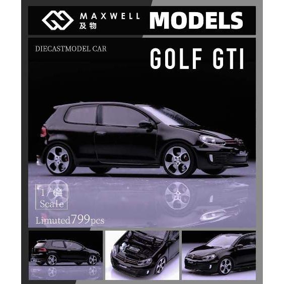 予約  Maxwell 1/64 フォルクスワーゲン ゴルフ VW Volkswagen GOLF ...