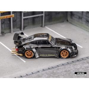 予約  Star Model 1/64 ポルシェ Porsche Rauh-Welt RWB 930 GT Wing Chrome Stella Artois black｜freestyle-hobby