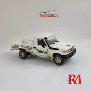 予約 RM64-AP-01 Rhino Model RM 1/64  LC79 Armed pickup ピックアップ トラック White｜freestyle-hobby