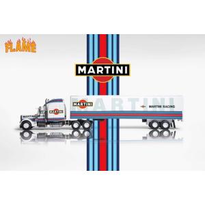 予約  Fine works64 1/64 ピータビルド Peter Bildt semi-trailer トランスポーター トレーラー トラック Martini