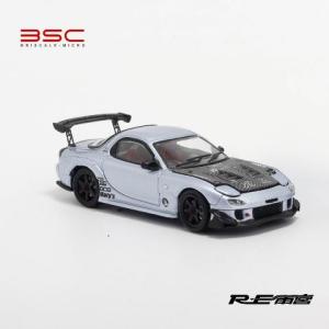 ignition model 1410 Rocket Bunny RX-7 (FD3S) Yellow ロケットバニー