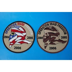 ワッペン JASDF 航空自衛隊 IRAQ RECONSTRUCTION SUPPORT イラク復興
