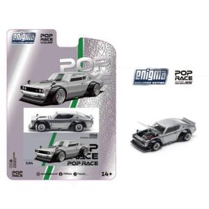 新品 PRE006 POP RACE x Enigma 1/64 日産 スカイライン ケンメリ Sk...