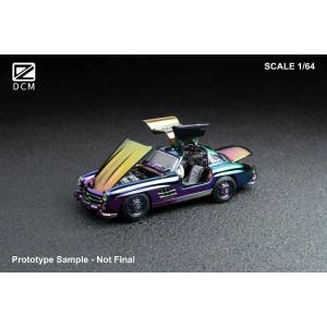 新品  DCM 1/64 メルセデス ベンツ Mercedes-Benz 300SL Chrome