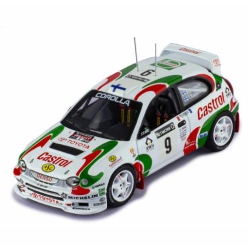新品特価 RAC394A イクソ 1/43 トヨタ カローラ WRC 1997年RACラリー #9 ...