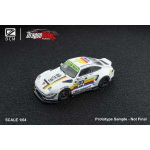 新品  D.BoModel&amp;DCM 1/64 ポルシェ Porsche 993 改造車 White ...