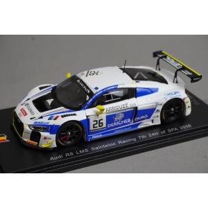 1/43 スパーク SB127 アウディ R8 LMS Sainteloc レーシング SPA 24...