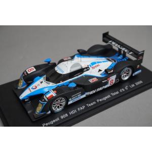 1/43 スパーク S1280 プジョー 908 HDI FAP チームプジョー トータル ルマン ...