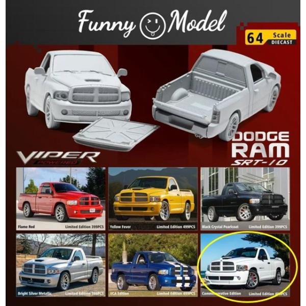 予約  Funny Model (FM) 1/64  ダッジ ラム 2004 Dodge RAM S...