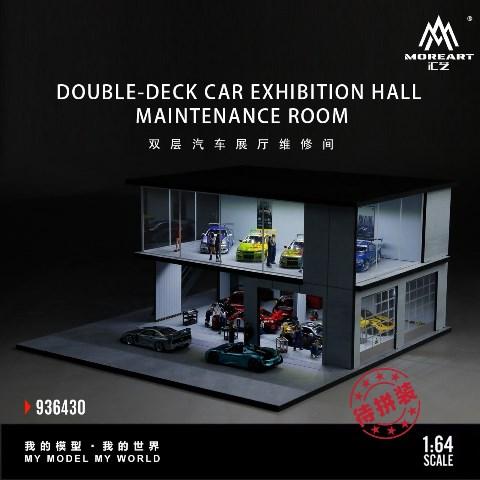 予約 MO936430 MoreArt 1/64  DOUBLE-DECK CAR EXHIBITI...