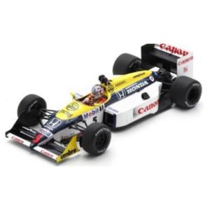 予約 18S740 スパーク 1/18  ウィリアムズ Williams FW11B #5 優勝 イ...