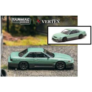 T64G-025-GR Tarmac Works 1/64 日産 VERTEX Nissan Silvia S13 Gre