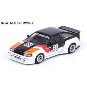 新品 IN64-AE86LP-IWORX INNO イノモデル 1/64 トヨタ AE86 カローラ...