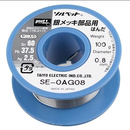 スクエア ZSE0AG08 銀入りハンダ リール巻き