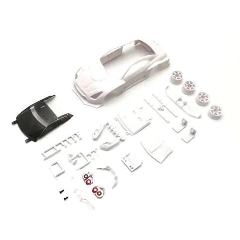 京商 MZN219 ニッサン GT-R GT500 2008 ホワイトボディセット ホイール付