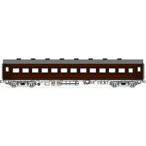 トラムウェイ TW61-01BR HOゲージ 国鉄オハ61ぶどう2号