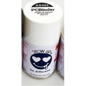 シグナル SHOWUP AS302 SHOW UP エアゾール PCバインダー ホワイト