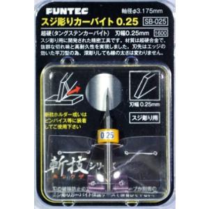 ファンテック SB-01 スジ彫りカーバイト0.1 : ブーストギア ヤフー店