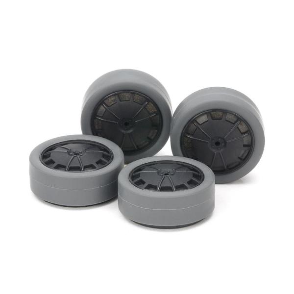 タミヤ GP.545 スーパ-X・XX ハード小径ローハイトタイヤ(26mm・グレイ)&amp;カーボン強化...