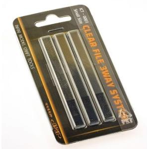 ピットロード東名 インフィニティモデル ICT0001 ガラスやすりセット3本入り