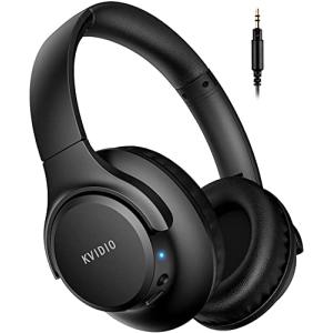 ワイヤレス ヘッドホン KVIDIO Bluetooth 5.3 65時間再生 ヘッドホン 40mm HD ドライバーユニット オーバーイヤーヘッドホン マイク内蔵 ヘッドホン｜freestyler