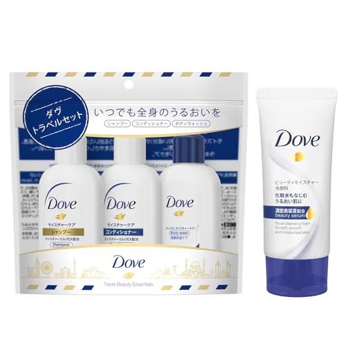 Doveダヴ シャンプー・コンディショナー・ボディウォッシュ・洗顔料 トラベルセット ミニサイズ 4...