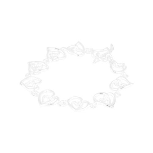 FREE STYLE ハートブレスレット レディースブレスレット シルバーブレスレット  レディース...