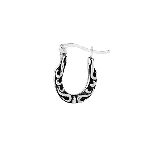 FREE STYLE アラベスクフープ シルバーフープピアス ピアス シルバー メンズピアス プレゼ...