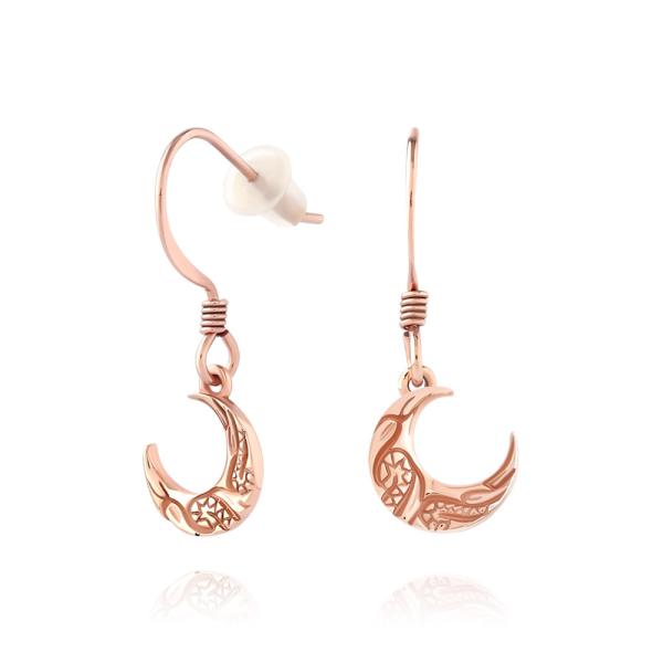 FREE STYLE 月モチーフ シルバーピアス 両耳セット シルバーピアス レディースピアス フッ...