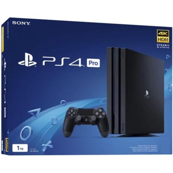 【整備済み品】 SONY PlayStation 4 Pro ジェット・ブラック 1TB CUH-7...