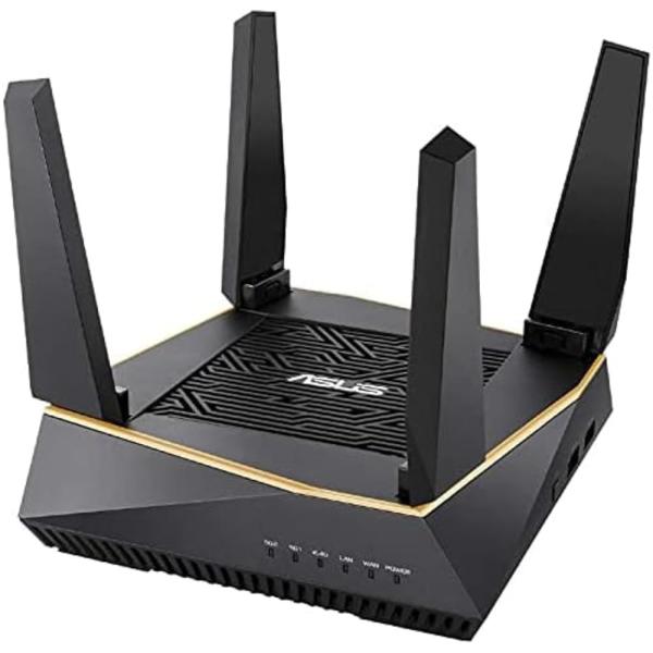 【整備済み品】 ASUS WiFi 無線 ルーター WiFi6 ゲーミングルータートライバンド RT...