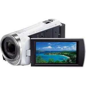 【整備済み品】 SONY ソニー HDビデオカメラ Handycam HDR-CX480 ホワイト ...