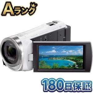 【整備済み品】 ソニー SONY ビデオカメラ HDR-CX485 32GB 光学30倍 ホワイト Handycam HDR-CX485 WC フルハイビジョン対応 180日保証