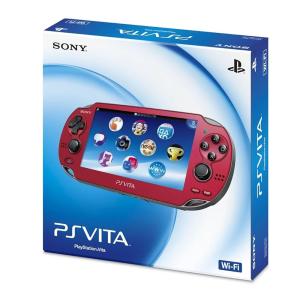 新品 PlayStation Vita Wi-Fiモデル メタリック・レッド PCH-2000ZA26