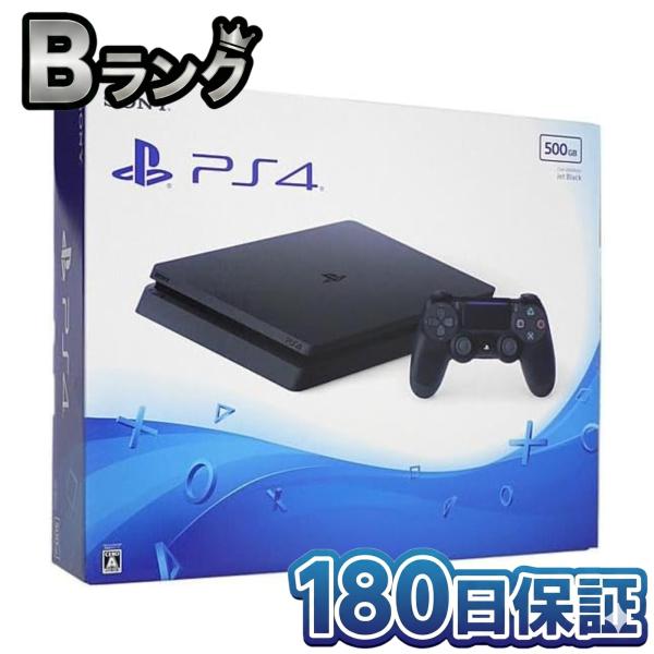 【整備済み品】 SONY PlayStation 4 ジェット・ブラック 500GB CUH-200...