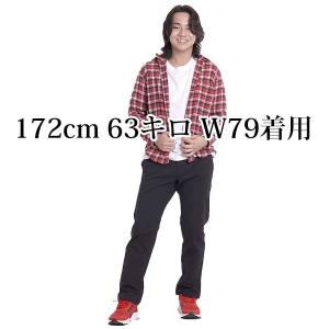 チノパン メンズ 裾上げ済み スリム ストレッ...の詳細画像3
