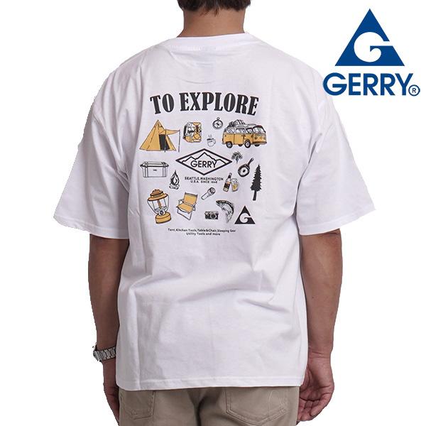 tシャツ メンズ 半袖 ブランド 綿100% ジェリー gerry 夏 春 インナー クルー 丸首 ...
