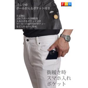 ゴルフウエア メンズ 夏 ショートパンツ 膝上...の詳細画像4