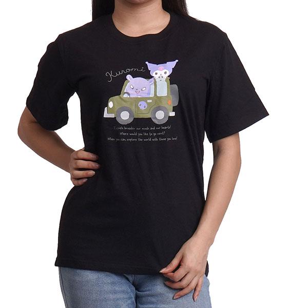クロミ tシャツ メンズ レディース 半袖 キャラクター サンリオ 人気 綿100% ポケット付き ...