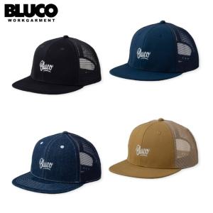 BLUCO/ブルコ 6PANEL MESH CAP -SCRIPT- /メッシュキャップ 143-61-002・4color｜FREEWAY