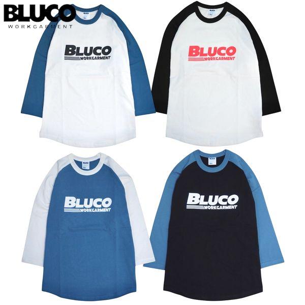 BLUCO/ブルコ RAGLAN 3/4 TEE -BWG-/ラグランTシャツ 151-12-010...